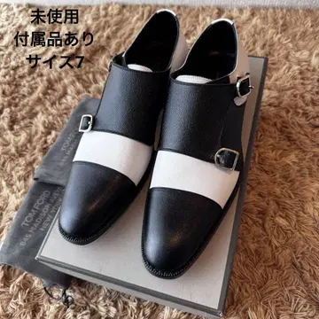 [미사용] TOMFORD 톰포드 가죽 신발 더블 몽크 슈즈 7