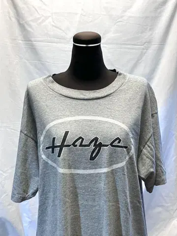 HAZE 헤이즈 로고 티셔츠 90년대 그레이 L 사이즈