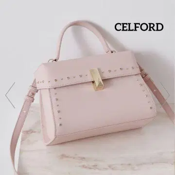 [ 새상품급 ] CELFORD 뤼탕 비쥬 스터드 미니백 핑크