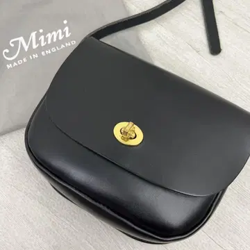 컨디션 최상 미미베리 숄더백 턴락 블랙 사선 크로스백