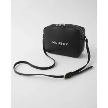 MOUSSY 블랙 숄더백 SOUVENIR 숄더백