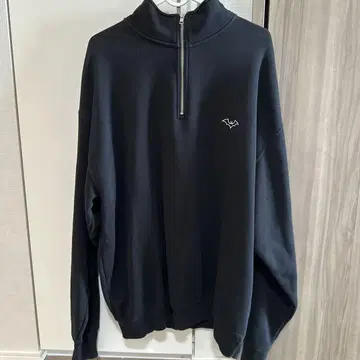 SiM OFFiCiAL APPAREL 하프 지퍼 맨투맨 풀오버 XL