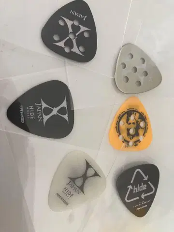 XJAPAN hide 피크 사인 포함 레어