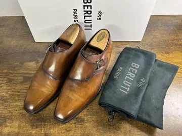 거의 새 상품 Berluti 데 사이드 스트랩 슈즈 6