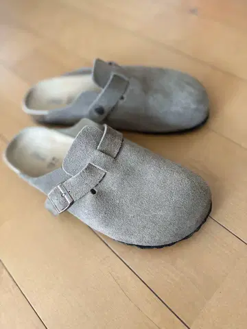 새상품급 버켄스탁 보스턴 43(28cm) 토프 내로우 폭