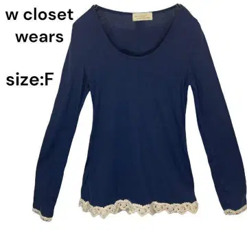 더블 클로젯 w closet wears 셔츠 상의 긴팔 F