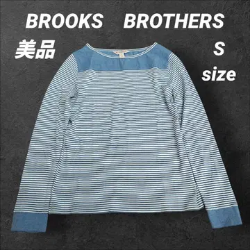 BROOKS BROTHERS 스트라이프 긴팔 티셔츠 S 사이즈