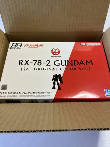 HG RX-78-2 GUNDAM JAL 오리지널 컬러 덤 포함