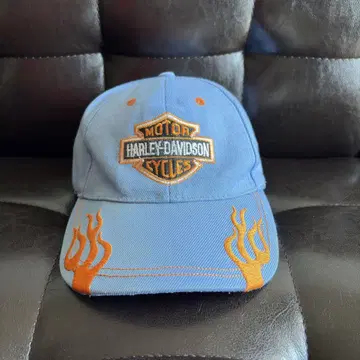선착순 Harley-Davidson 파이어 패턴 캡
