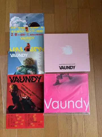 Vaundy VAWS premium 포토 book #01 & 전단지