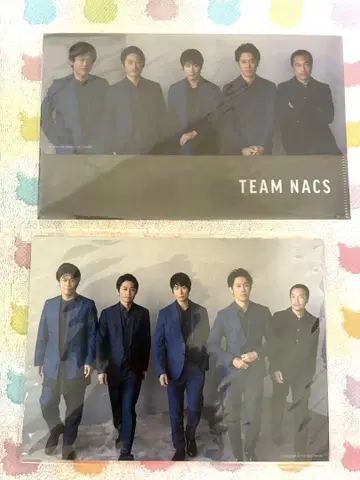 TEAM NACS 대형 엽서 클리어 파일