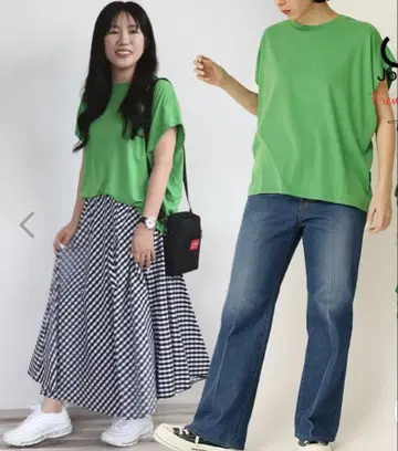 새상품급 JOHNBULL 프렌치 슬리브 T셔츠