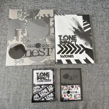 SixTONES Onest TONEIMPACT 팜플렛 스티커