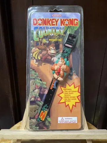 DK 피규어 포함 공식 닌텐도 동키콩 컨트리 1995 미개봉 새상품