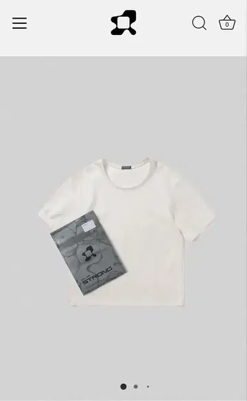 STRONG PACK TEE (화이트/블랙)