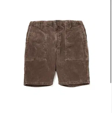 nonnative TROOPER SHORTS CORDSULFUR DYED