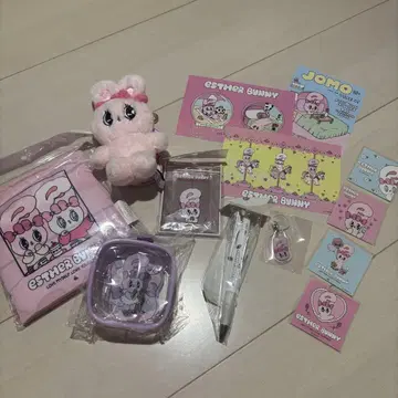 ESTHER BUNNY 봉제 인형 & 굿즈 세트