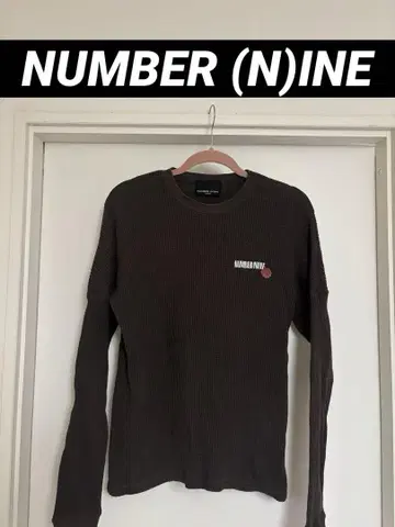 NUMBER (N)INE 넘버나인 써멀 티셔츠