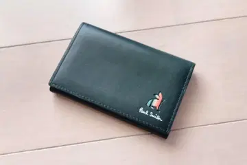 새상품급! Paul Smith 명함 지갑 마케트리 스트라이프 래빗
