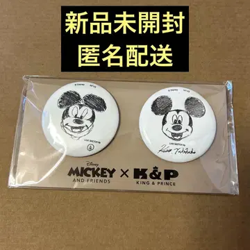 King & Prince 킹프리 미키 디즈니 캔뱃지