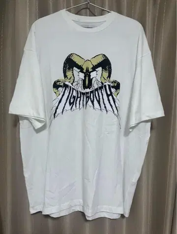 TIGHTBOOTH PRODUCTION HORN T-SHIRT WHITE