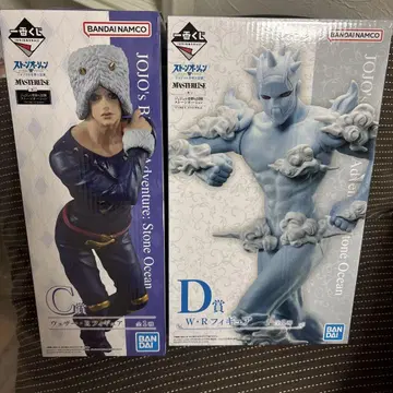 죠죠의 기묘한 모험 제일복권 C상 D상 세트 피규어