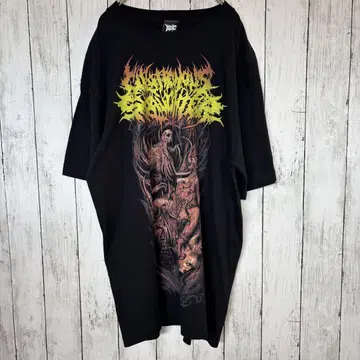 새상품급 브루탈 데스크로징 티셔츠 블랙 L 에가와 토시히로