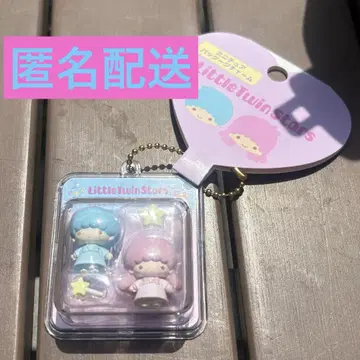 산리오 캐릭터즈 미니어처 패키지 참 리틀트윈스타