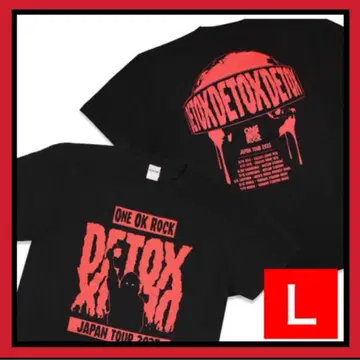 당일 발송 ONE OK ROCK 2025 DETOX 티셔츠 [ L ]