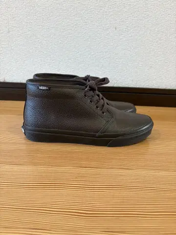 VANS CHUKKA LEATHER 25cm 새상품급 브라운 가죽