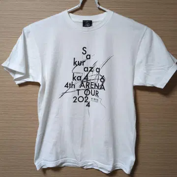 사쿠라자카46 4th ARENA TOUR 2024 티셔츠 L 사이즈