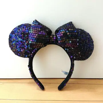 디즈니 리조트 Disney 미니 머리띠 스팽글 반짝반짝