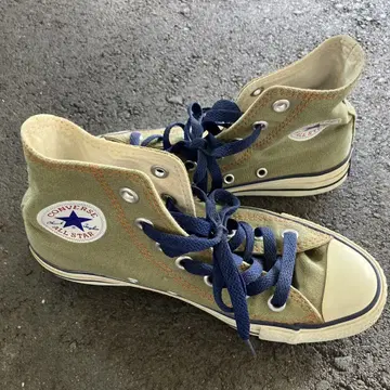 CONVERSE ALL STAR 하이컷 스니커즈 올리브