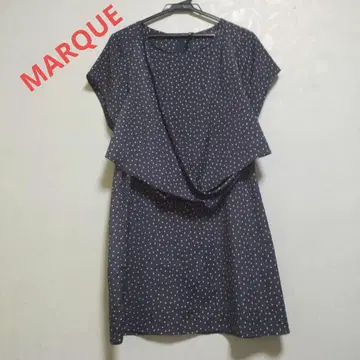 새상품급 MARQUE 도트 무늬 튜닉