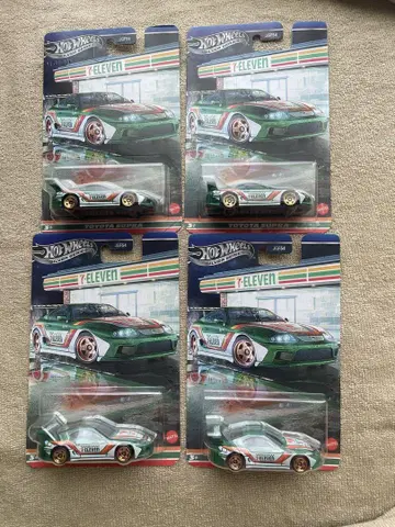 Hot Wheels 7-Eleven 특별판 4대 세트