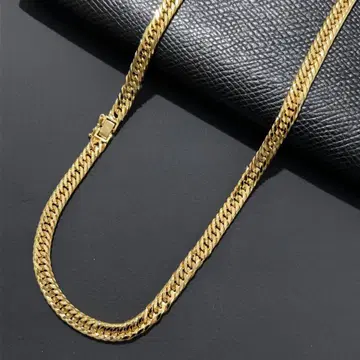 실버 925 키헤이 목걸이 12면 트리플 50cm
