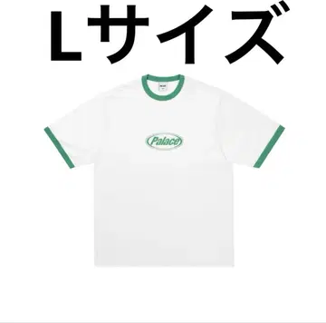 Palace Elipse Ringer T-Shirt White