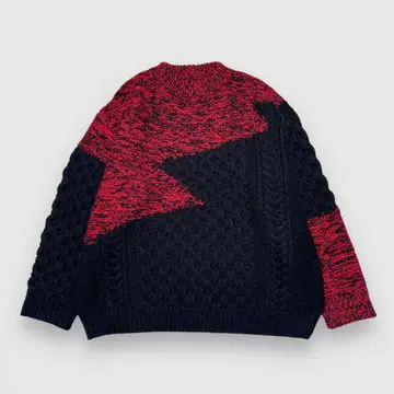 YUKI HASHIMOTO INCOMPLETED ARAN JUMPER
