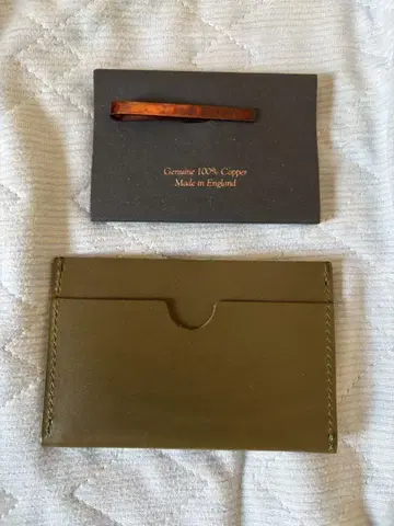 BROOKS (브룩스) JB5 CARD SLEEVE 올리브 컬러