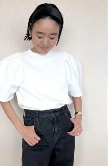 COUDRE 새상품급 와이드 머리띠 블랙 카네코 아야 쿠드르
