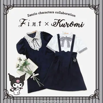 F i.n.t 히트 컷 클레릭 요크 원피스 (쿠로미)