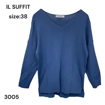 IL SUFFIT  셔츠 상의 38 긴팔 세련된 고급