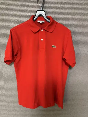 LACOSTE 라코스테 / L1212 피케 셔츠 사이즈 4 레드