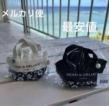 하와이 컴팩트 하이비스커스 폴더블 토트백 딘앤델루카