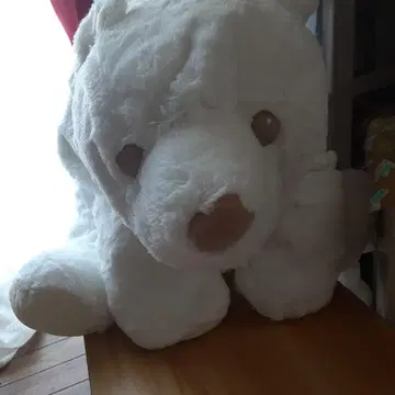 흐느적 흰곰 큰 곰인형