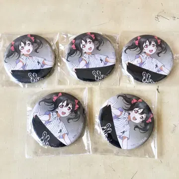 미개봉 5개 러브라이브! x 지바 롯데 마린스 야자와 니코 캔뱃지