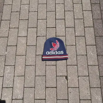 레어 adidas 아디다스 90s 스트라이프 니트 모자 비니