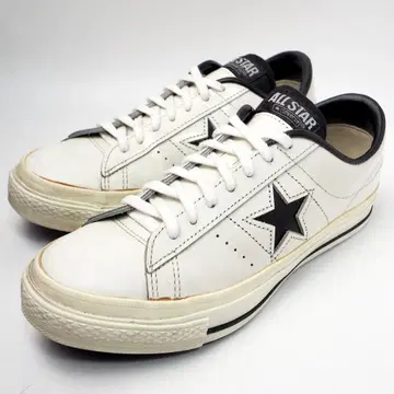 컨버스 CONVERSE 원스타 화이트 가죽 스니커즈 24cm