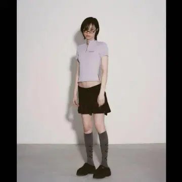 mischief mock neck zipup