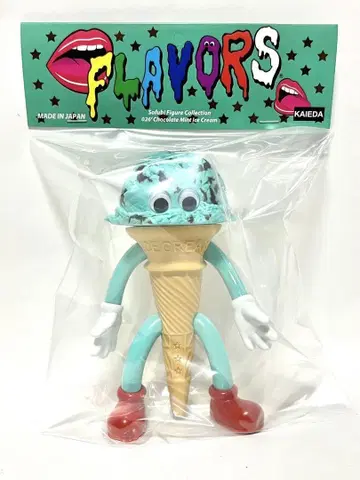 플레이버즈 초코 민트 소프트 비닐 미개봉품